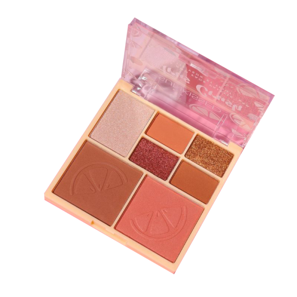 Sunkissed Pressed Highly Pigmented Eyes and Face Palette - Citrus Crush